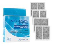 ACE+ FA-120F | Refrigerator Air Filter Compatible with LG Pure N Fresh ADQ73214404 ADQ73214405 ADQ73214408 LT120F Pur Air Treatment American Fridge (Pack of 4)