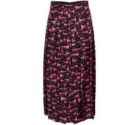 ACE HARPER The Leslie abstract-print midi skirt - Black 0-2