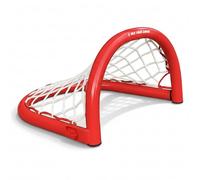 Ace Hockey Sniper Goal 12” Mini Metal Hockey Goal with Heavy-Duty Net - Foldable Steel Frame Precision Shooting Target - Compact Portable Goal for On-Ice, Street & Roller Hockey Training