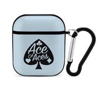 Ace of Aces Earphone Case Compatible with Airpods 1/2 | PC,Bluetooth Bag,Headphone Cover,Compatible with Airpods 1/Airpods 2