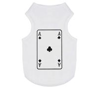'Ace Of Clubs' Pet Dog/Cat T-Shirt (PT00067459)