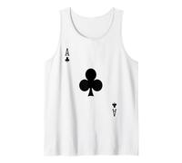 Ace of Clubs | Royal Flush Group Costume Playing Card Tank Top