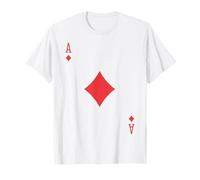 Ace of Diamonds | Royal Flush Group Costume Playing Card T-Shirt