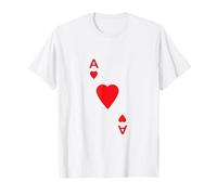 Ace of Hearts Playing Card Costume Design T-Shirt