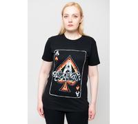 Aerosmith - Rock Off Ace T-Shirt Black S Unisex