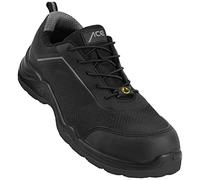 ACE Sapphire Work Shoes - Safety Shoes for Work - S1-P SRC ESD- Black/Grey - 36
