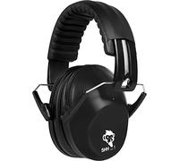 ACE SHH...! Children's hearing protection - foldable ear defenders - compact ear protectors for girls and boys - Black