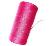 ACE Supply Pink Mason Line - #18 Braided Nylon Cord - 1,000 Ft Length - Nylon Twine for Gardening & Masonry Tools - Perfect Construction String