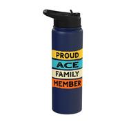 Ace Surname Proud Family Member Ace Stainless Steel Insulated Water Bottle