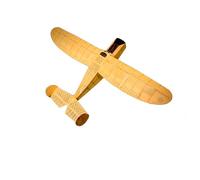Ace Vendetta balsa Model Airplane kit, Cvilian, Freight Plane Rubber Powered Stick and Tissue Wooden Construction History Gift. Free Flight, Classic, Old Fashioned
