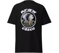 Ace Ventura 'Put Me in Coach' T-Shirt -90s Movie Fans tee Black