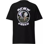 Ace Ventura 'Put Me in Coach' T-Shirt -90s Movie Fans tee Black