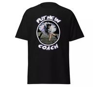 Ace Ventura 'Put Me in Coach' T-Shirt -90s Movie Fans tee Black