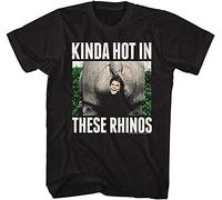 Ace Ventura T-Shirt Pet Detective Hot in These Rhinos Black Tee BlackXXL