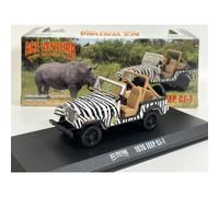 Ace Ventura When Nature Calls 1976 Jeep CJ-7 1:43 Scale Greenlight 86574