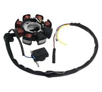ACE137 Magneto Stator 8-Coil Compatible With GY6 49cc 50cc 80cc 139QMB 139QMA Moped Scooter Engine ACE137