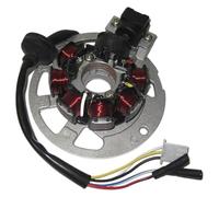 ACE137 Magneto Stator Plate 7-Pole 5-Wire 6-Wire Coil Compatible With 1PE40QMB JOG50 JOG90 Scooter Go Kart Engine ACE137