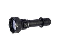 ACEBEAM L35 Tactical Torch, 5000 High Lumens Rechargeable Torch, 650 Meters Long Range Throw Led Torch, Super Compact Dual-Switches Torch for Emergency, Black