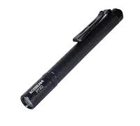 ACEBEAM PT20 2 AAA EDC Torch Rechargeable, 500 High Lumens Pen Torch with Clip, Compact Pocket Mini LED Torch, Super Bright Small Pen Light for Emergency, Camping, Home, Work(Black)