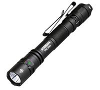 ACEBEAM TAC 2AA EDC Tactical Dual Modes Rechargeable, 1600 High Lumens, Dual Switch Pocket LED, Super Bright Small Torch for Emergency, Camping, Home