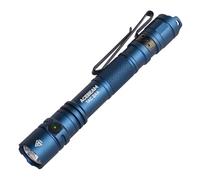 ACEBEAM TAC 2AA EDC Tactical Dual Modes Torch Rechargeable, 1400 High Lumens, Dual Switch Pocket LED, Super Bright Small Torch for Emergency, Camping, Home(SFT-25R HI)