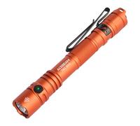 ACEBEAM TAC 2AA EDC Tactical Dual Modes Torch Rechargeable, 1600 High Lumens, Dual Switch Pocket LED, Super Bright Small Torch for Emergency, Camping, Home