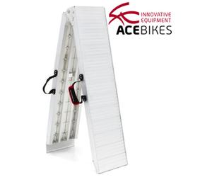 Acebikes Aluminum Heavy Duty Loading Ramp With Handle, Max 680 kg, Silver