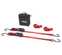 Acebikes Lashing strap set Pro with ratchet 2-PACK