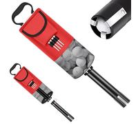 Acebirdie Golf Ball Retriever, Shag Bag for Golf Balls, Golf Shag Bags (Red)