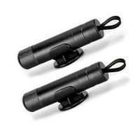 ACEBON 2 Pack Car Safety Hammer & Seat Belt Cutter - Emergency Window Breaker and Vehicle Escape Tool for Quick Car Escape, Compact Life-Saving Tool with Mounting Strap