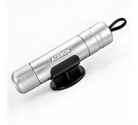 ACEBON Car Safety Hammer & Seat Belt Cutter - Emergency Window Breaker and Vehicle Escape Tool for Quick Car Escape, Compact Life-Saving Tool with Mounting Strap (Silver)