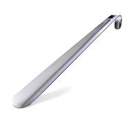 ACEBON Metal Shoe Horn Long Handle, Portable 12" Long ShoeHorn, Easy to Take for Travel Use, Stainless Steel Shoe Helper Stick for Women, Men, Kids, Seniors, Elderly, Disabled