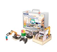 ACEBOTT 3-in-1 ESP32 IoT Control Smart Factory Starter Kit, Electronics Programming Kit Compatible with Arduino Scratch Online Tutorials, School DIY Education Solution Series STEAM Set for Teens 12+
