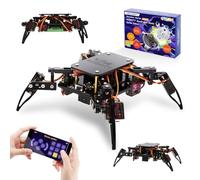 ACEBOTT STEM Robotics Science Kits for Kids, DIY Robotics Stem Toys, ESP8266 Spider Robot Building Kit, STEM Robotics Project Compatible with Arduino for Boys,Teens,Adults Unique Gifts