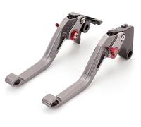 ACEBSBGGAP Brake Clutch Motorcycle for Y&AMAHA YZF R1 2004-2008 for YZF R6 2005-2016 CNC Short Long Adjustable Motorcycle Brake Clutch Levers Handle(10)