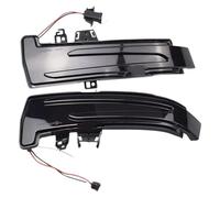 ACEBSBGGAP For Benz W176 W246 W212 W204 For CLA C117 For GLA GLK W221 For CLS W218 Indicator Assembly Dynamic LED Rearview Mirror Light Turn Signal Lamp(White-Yellow)