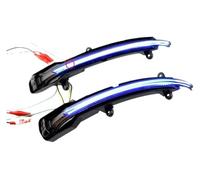 ACEBSBGGAP For Q5 SQ5 8R For Q7 4L 2010-2017 Indicator Light Assembly Car Dynamic Rearview Mirror LED Turn Signal Turn Signal Lamp(Dynamic Yellow Blue)