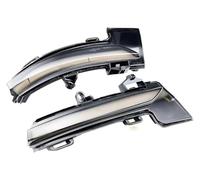 ACEBSBGGAP For Skoda For Octavia Mk3 For A7 5E 2013-2019 Indicator Light Assembly LED Dynamic Rearview Mirror Turn Signal Turn Signal Lamp(Blue and yellow)