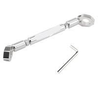 ACEBSBGGAP For SYM CROX 50 125 150 RX CROX150 Adjustable Handlebar Balance Bar Navigation Mobile Phone Bracket GPS Motorcycle Bracket Navigation Motorcycle(Silver)