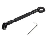 ACEBSBGGAP For SYM CROX 50 125 150 RX CROX150 Adjustable Handlebar Balance Bar Navigation Mobile Phone Bracket GPS Motorcycle Bracket Navigation Motorcycle(Black)