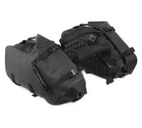 ACEBSBGGAP Motorbike Saddle Bag for Motorcycle Side Bags SaddleBag Oxford Fabric Saddle Bags Trunk Luggage Side Bag 28L Motorcycle Seat(28l Black)