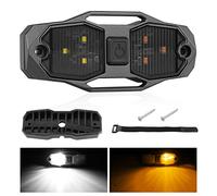 ACEC SHOP UTV Dome Light - White/Amber, Universal Roll Up Bar, LED Interior Cage Lights, Cab Lights for UTV, Polaris ATV RZR, Can-Am, Pionner Talon Kawasaki