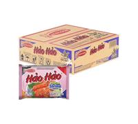 Acecook Hao Hao Chilli Lime Shrimp Instant Noodles, Authentic Vietnamese Ramen Noodles, 78g Per Individual Pack, Bulk Case of 30