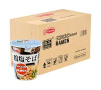Acecook Ippin Instant Ramen Cup (16 Cups) - Japanese Instant Ramen Noodle Cups - Ready in 3 minutes - Portable & Convenient - Instant Quick Meal - Chicken Flavour 70g