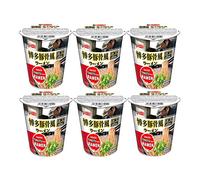 Acecook Ippin Instant Ramen Cup Hakata Tonkotsu Flavour 74g (Pack of 6)
