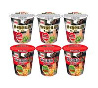 Acecook Ippin Instant Ramen Cup (Tokyo Shoyu + Hakata Tonkotsu)(Pack of 6)