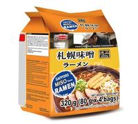 ACECOOK IPPIN Ramen Instant Noodles (Pack of 4) - Sapporo Miso Flavour