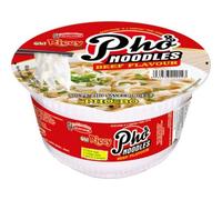 ACECOOK Oh Ricey Instant Rice Noodle Beef Bowl, 70 g - Pack of 12