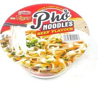 Acecook Oh! Ricey Pho Noodles, Beef Flavour, Instant Rice Noodles