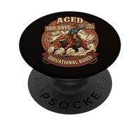 Aced 100 Days of this Educational Rodeo Cowboy PopSockets Adhesive PopGrip
